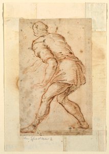 Figural Study of a Man by Unknown